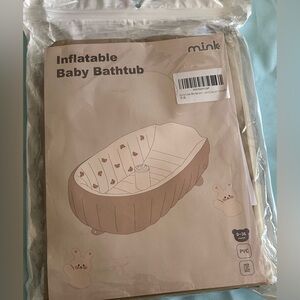 NEW Mink Inflatable Baby Bathtub. (0-36 month)